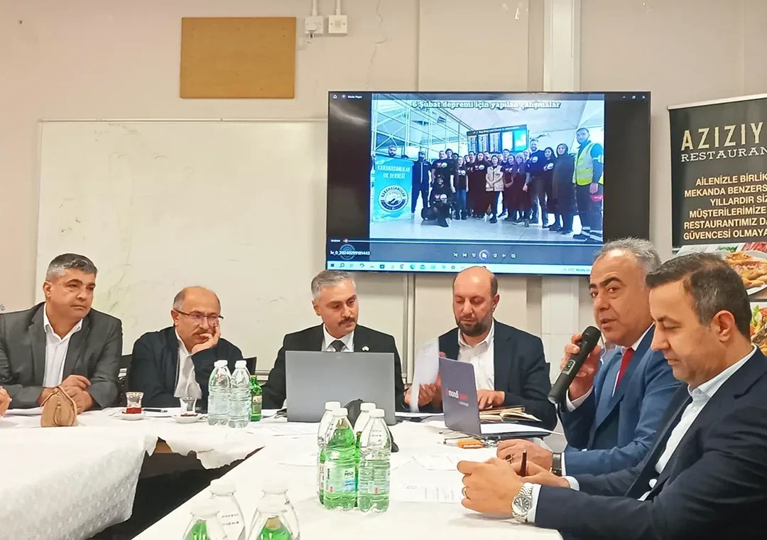 İngiltere Türk Dernek Başkanları Toplantısına Katılım Sağladık