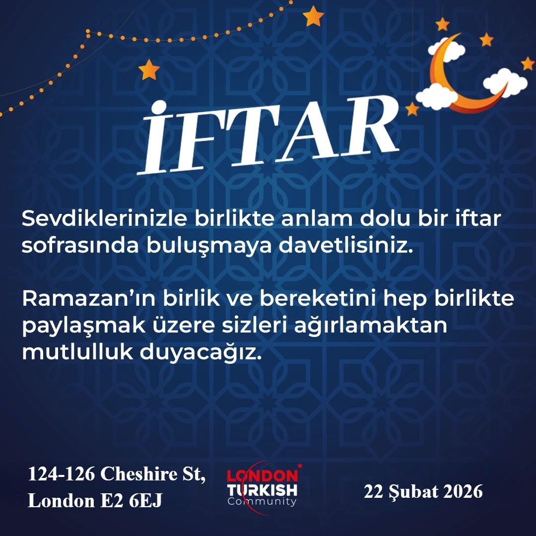 İftar Programı 2026 – London Turkish Community